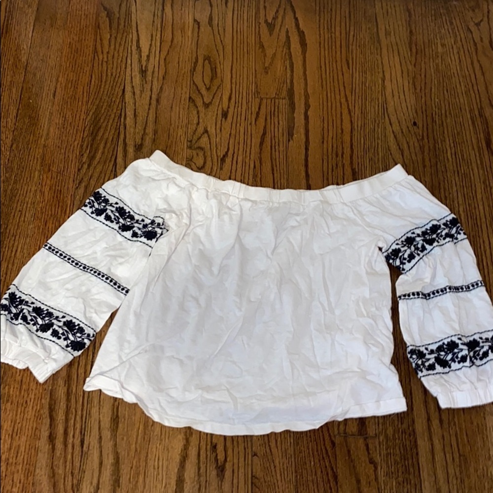 off the shoulder long sleeve